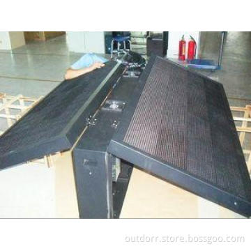HD electronic led signs for banks / schools , LED video dis